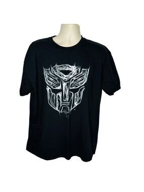 Transformers Autobot Men's Graphic‎ Short Sleeve T-Shirt Size XXL